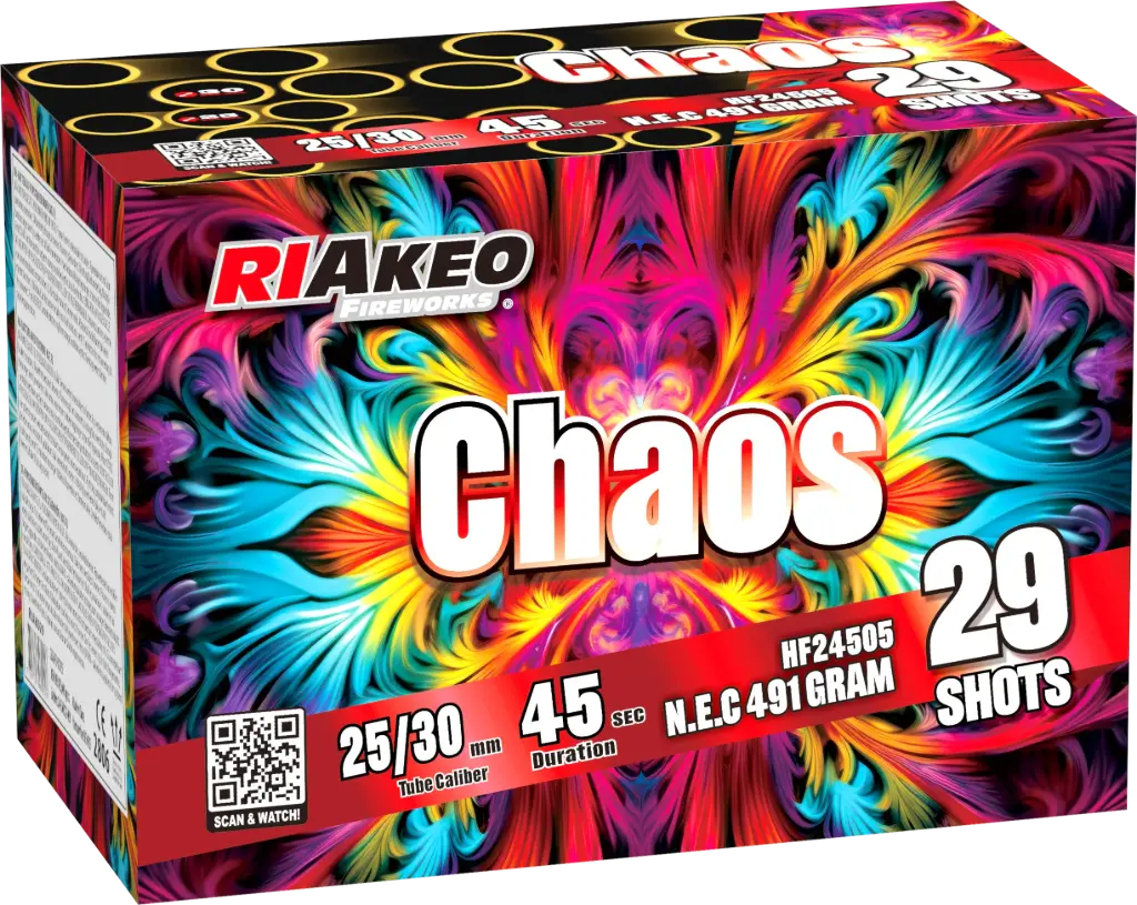 RIAKEO CHAOS, Vinkel Batteri, 29 skud