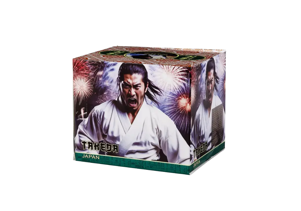 JB42 TAKEDA, 42 skud, 25 mm rør, 500 gr. NEM