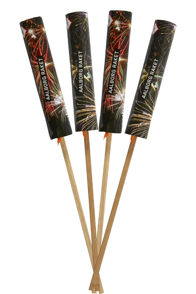 ARC0450 4 stk. Cylinderraketter á 50 gram NEM