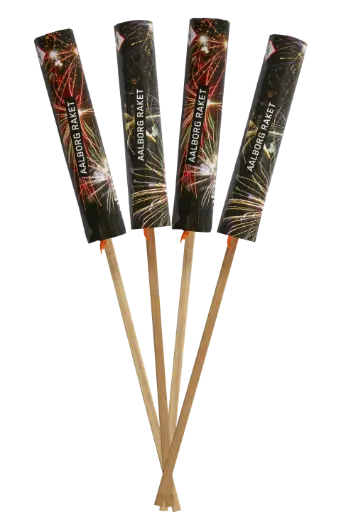 [arc0450] ARC0450 4 stk. Cylinderraketter á 50 gram NEM